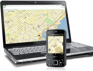 Ovi Mobile Map